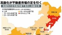 中国｢不動産バブル｣最終局面､金融リスクも懸念 住宅実需層がピークアウトで｢黄金時代｣終わる