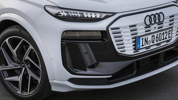 2024年3月に発表された新型EV「Q6 e-tron」に一試乗が適った（写真：アウディジャパン）