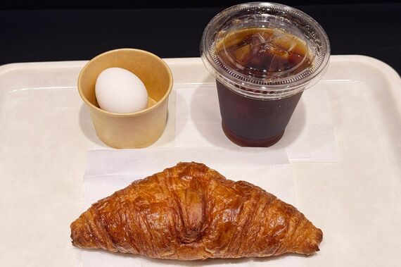 クロワッサンモーニングセット