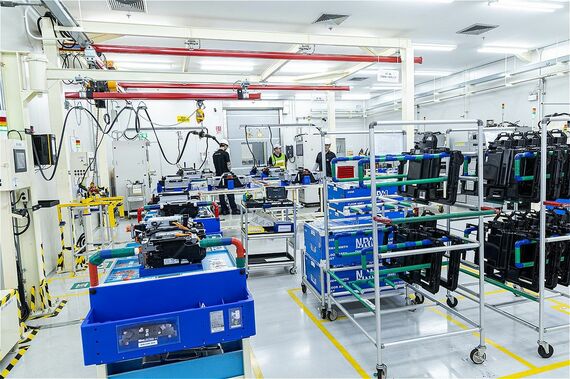 HEV用バッテリーユニットは、タイのレムチャバン工場にて生産