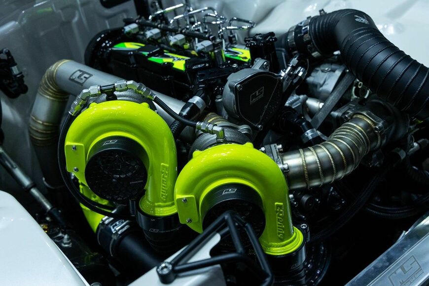 バンコク・インターナショナル・オートサロン2022の会場内（筆者撮影）