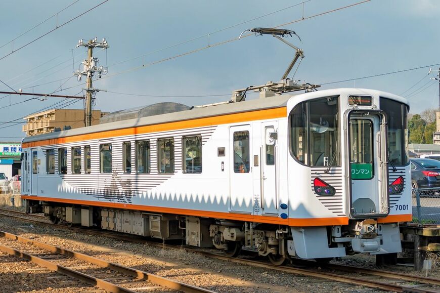 一畑電車の7000系はオリジナルの新車だ（写真：ニングル／PIXTA）