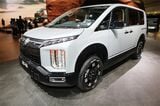 ジャパンモビリティショー2025に展示されていた三菱「デリカD:5」（筆者撮影）