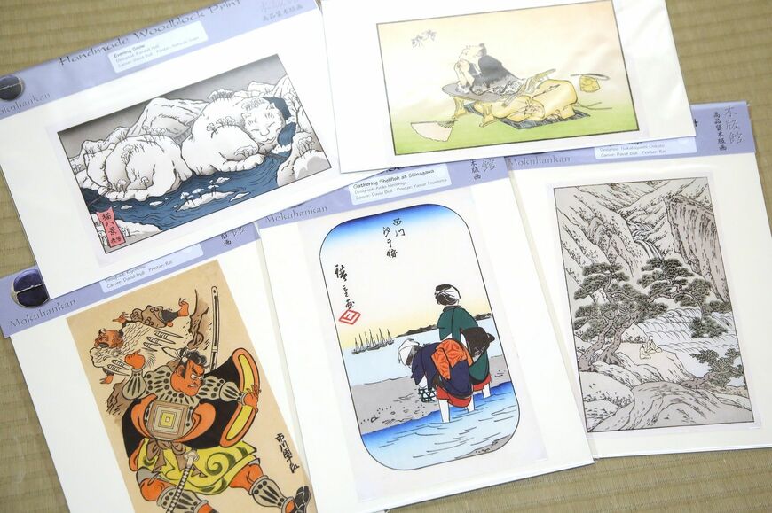 デービッドさんの作品群（撮影：今井康一）