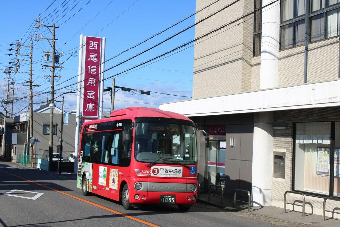 西尾市 六万石くるりんバス