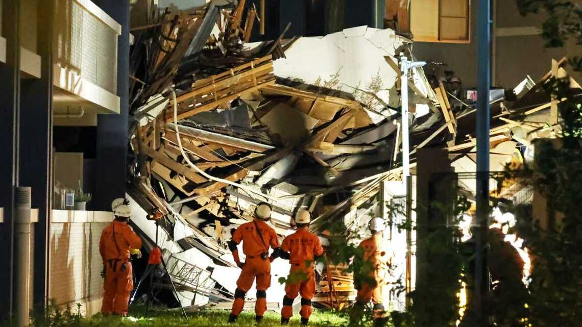 杉並の住宅倒壊