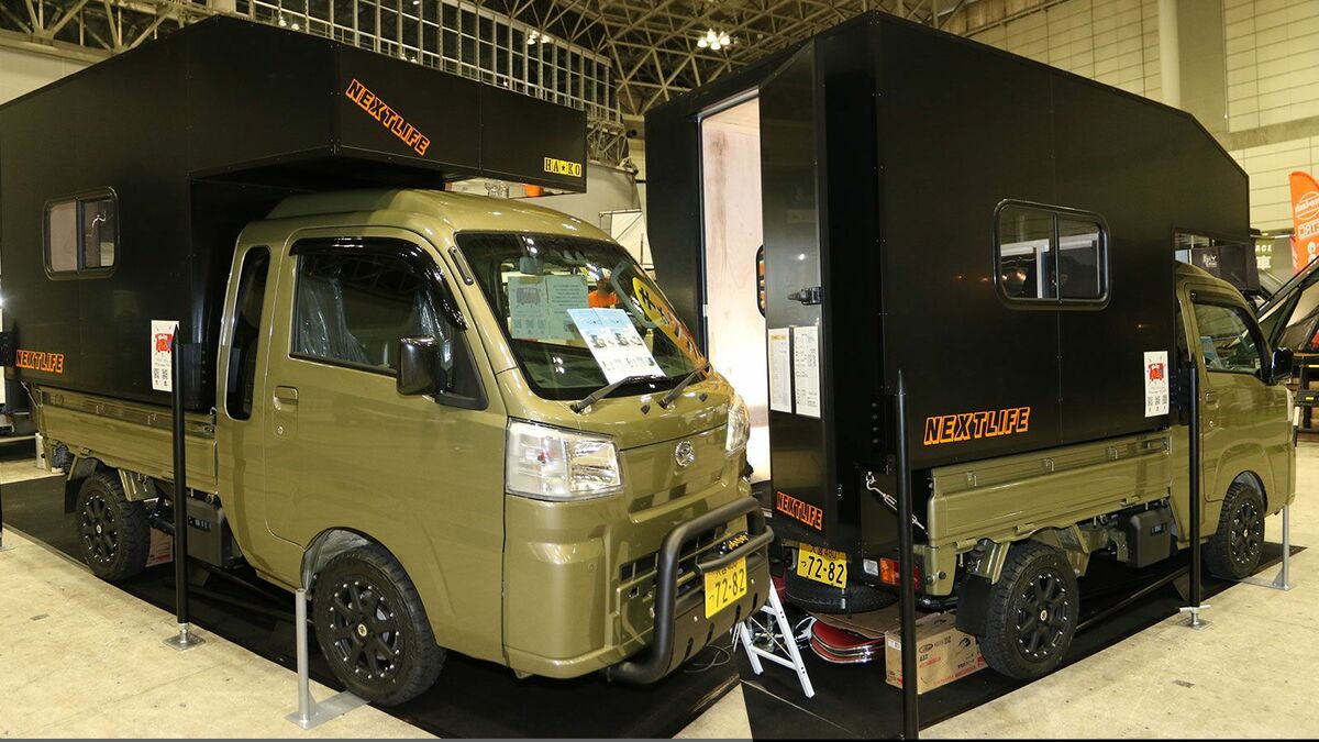 軽キャンパーを自分で作る､DIYアイテム人気の訳 軽バンや軽トラックを 