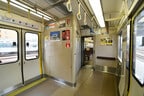 車端部のトイレと車いすスペース