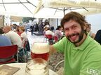 しかしビールジョッキが大きい････