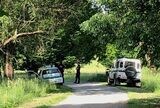 ロックダウン中の緊迫感が減り、人が集まりすぎていないかチェックする警察の人たちも、なんだかリラックスしている感じ（筆者撮影）