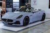 オートモビルカウンシル2025でのマセラティ ジャパンの展示内容（筆者撮影）