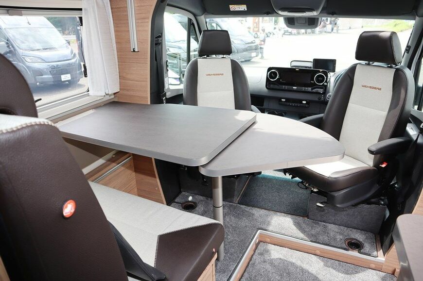 ドイツ・ウェンズバーグ社の最新キャンピングカー「カラ コンパクト スイートMB640MEG（正式名称Cara Compact Suite MB640 MEG EDITION【PEPPER】）」
