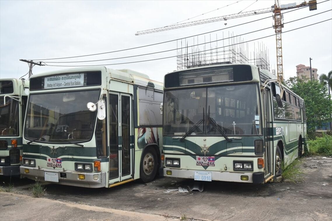 3頭の象寄贈と引き換えに無償譲渡された京都市バス。