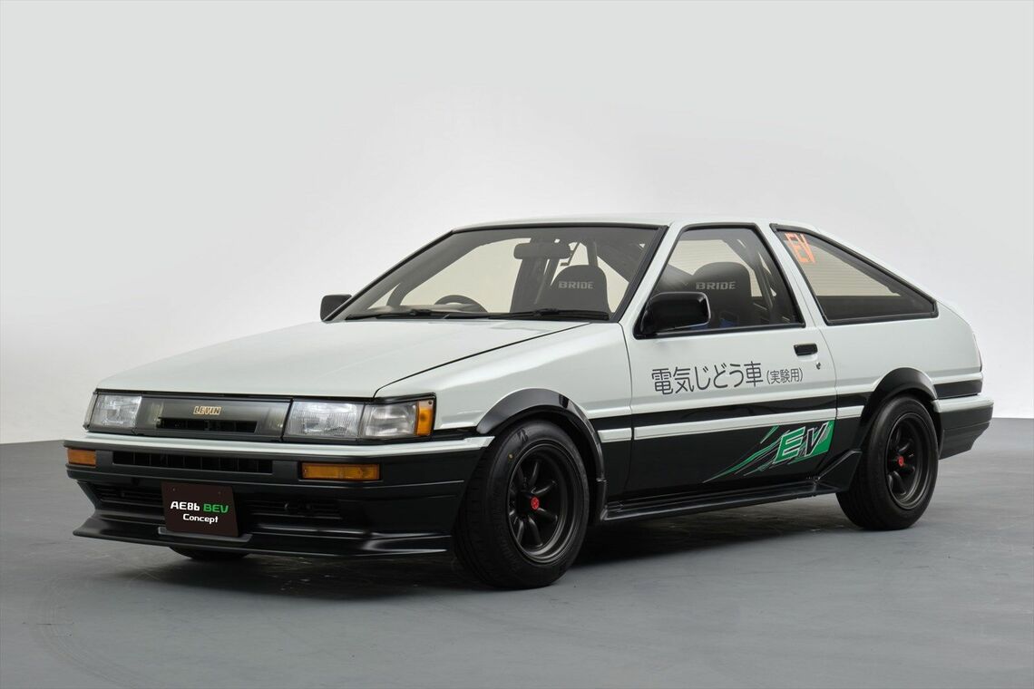 AE86 BEV Concept（写真：トヨタ自動車）