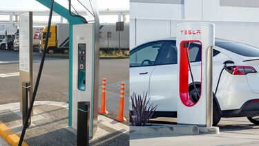 テスラ TESLA CHADEMO チャデモ 電気自動車充電 韓国版 （テスラ