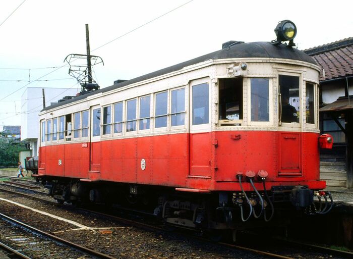野上電気鉄道のモハ24