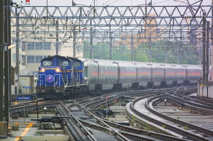 北海道内を走る「カシオペア」