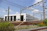 日常の列車検査や月検査は東武鉄道がこの建物で実施する（記者撮影）