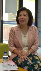 台湾・教育部の楊玉恵・司長（写真・福田恵介）