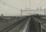 舞浜駅のようす（撮影：1990年7月12日、梅谷秀司）