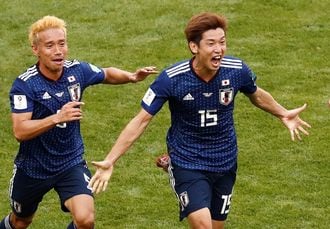 日本がW杯初戦勝利､コロンビアを2-1で破る