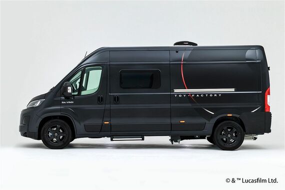 ダビンチ6.0＜スター・ウォーズ＞エディションのサイドビュー