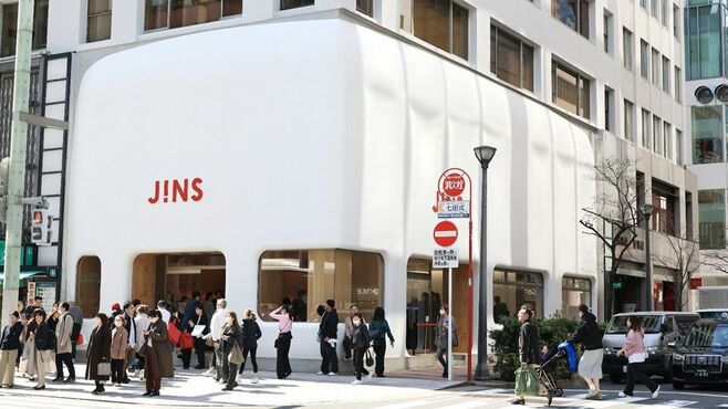 JINS｢松屋銀座の向かいに旗艦店｣で狙う世界戦略