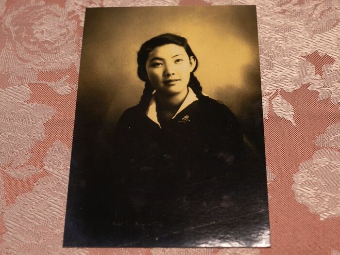 女学校時代の睦子さん