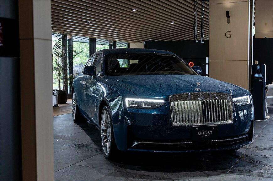 ロールス・ロイス試乗会の様子（写真：三木 宏章）