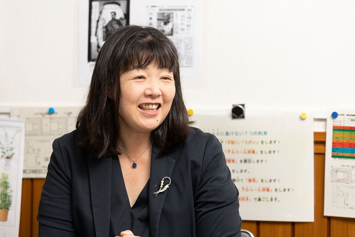 中田伸代（なかた・のぶよ）江戸川区立鹿骨東小学校 校長