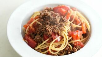 ミートソースより手軽｢ひき肉スパゲティ｣の極意