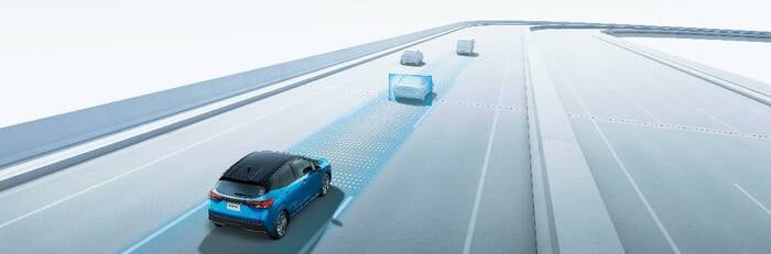 日産「新型ノート」の安全装備（写真：日産自動車）