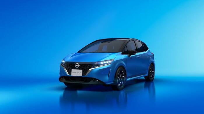 日産「新型ノート」のエクステリア（写真：日産自動車）