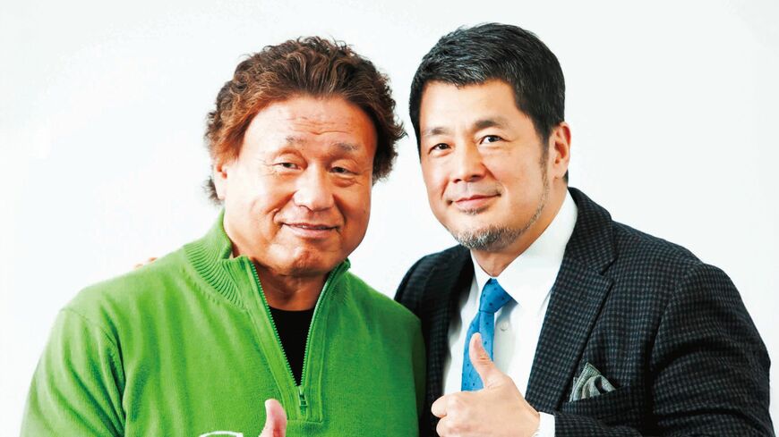1996年にはプロレス大賞の「年間最高試合賞」を受賞した天龍と髙田（写真：タイコウクニヨシ）
