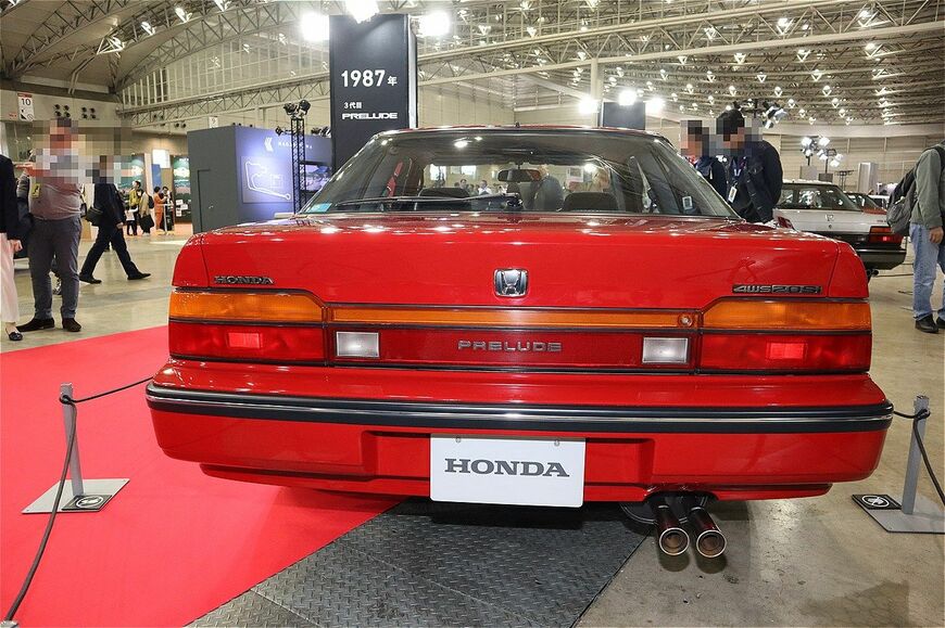 ホンダの3代目「プレリュード」（筆者撮影）