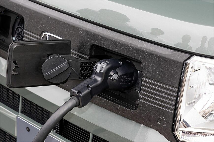 ホンダ新型軽商用EV「N-VAN e:」のディテール（写真：三木宏章）