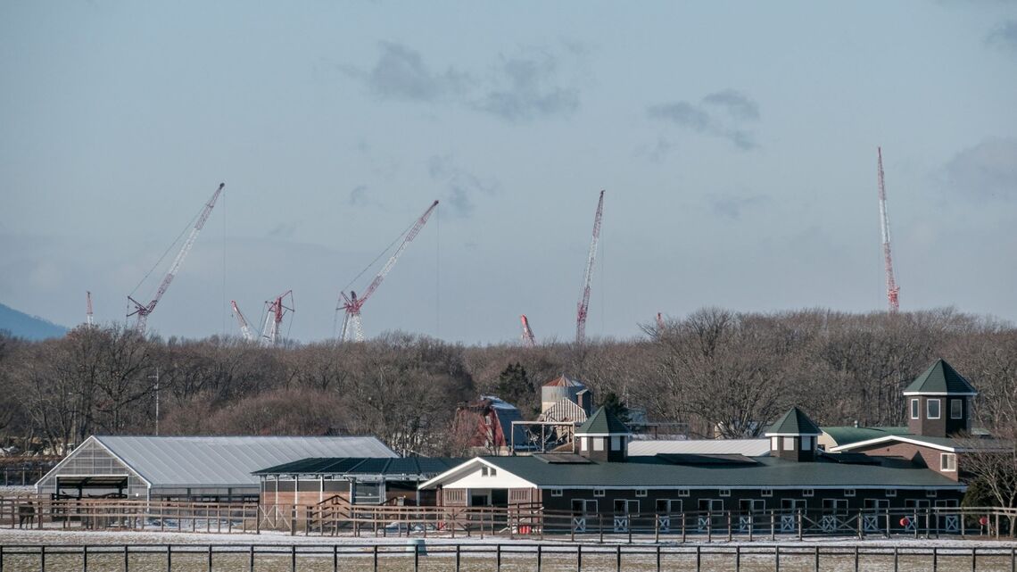 建設中のラピダス工場