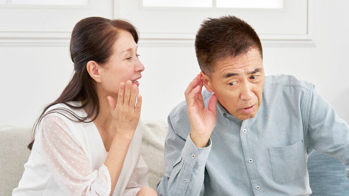 難聴のイメージ