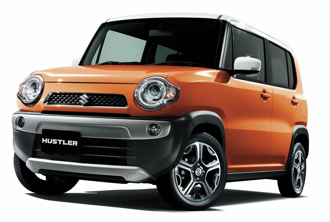 2014年に登場した初代ハスラー（写真：スズキ）