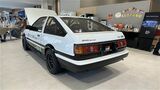 トヨタ「AE86 G16E Concept」「AE86 BEV Concept」（筆者撮影）