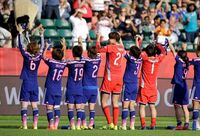 なでしこが決勝進出､女子W杯連覇に王手 イングランドを2-1で破り決勝に進出