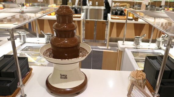チョコフォンデュ