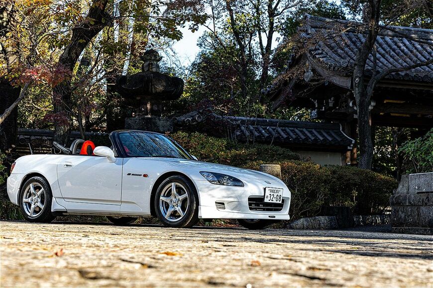 ホンダアクセスが所有しているモデューロ仕様のホンダ「S2000」（筆者撮影）