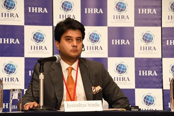インドの鉄道事業のカギを握るシンディア議員(写真:記者撮影)
