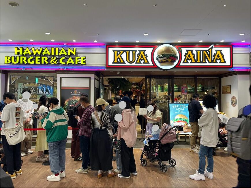 ゴールデンウィークに来店。この日は13時ごろに到着（写真：筆者撮影）