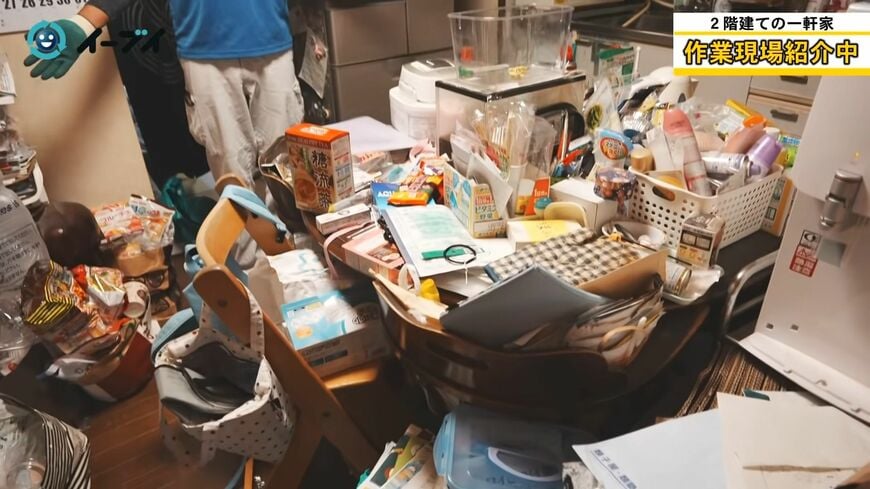 （画像：「イーブイ片付けチャンネル」より）
