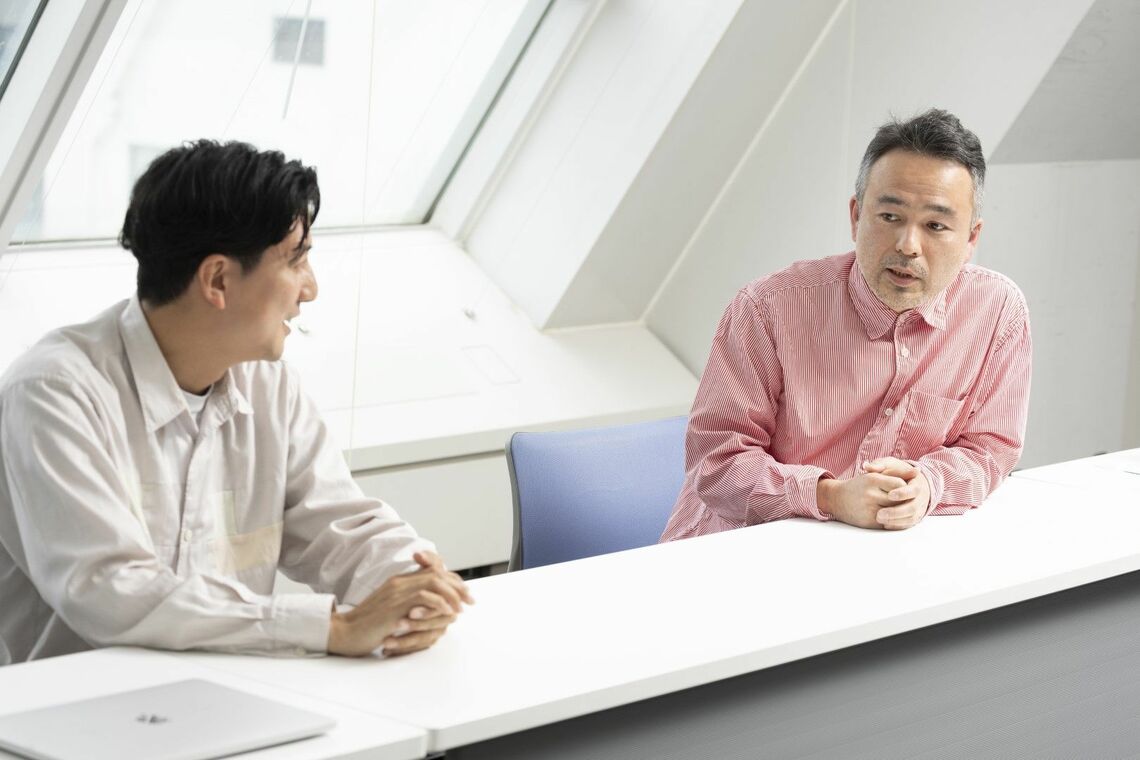 今後の方向性について語る町田さんと宮本さん（撮影：今井康一）