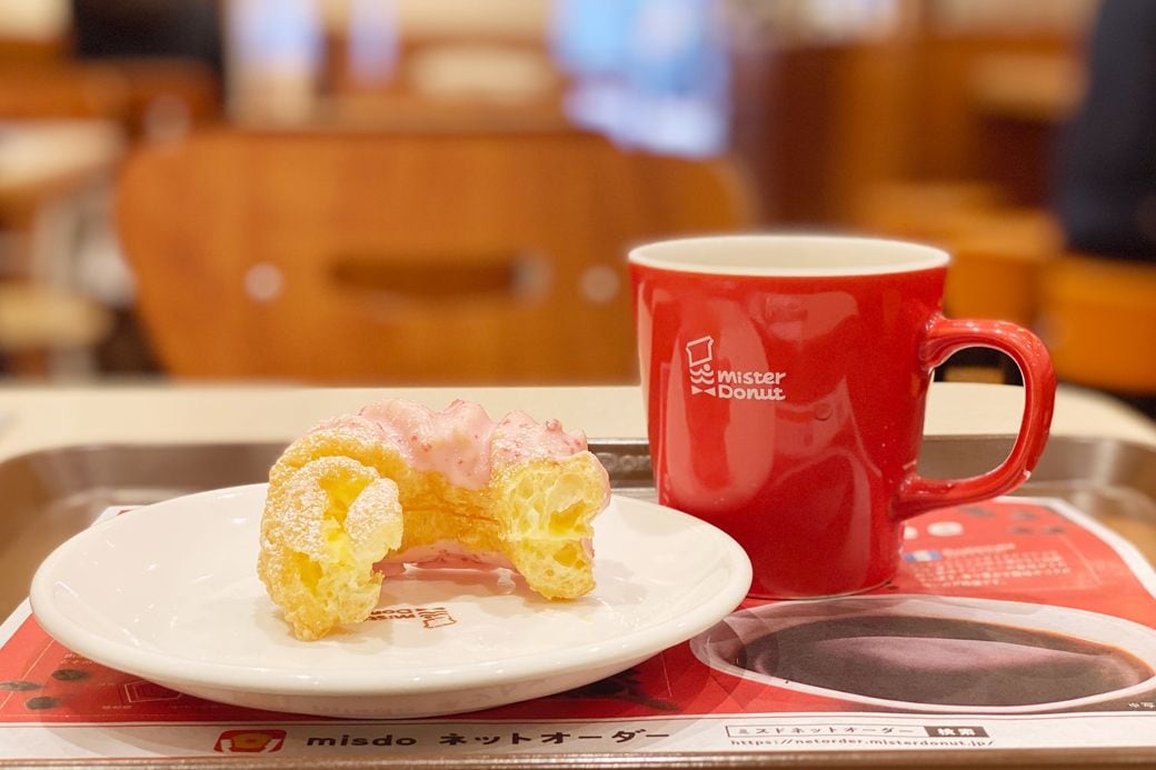 朝以外の時間帯でもコーヒーのおかわりは無料ですが、朝が一番お得です（筆者撮影）