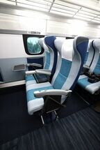 L0系改良型試験車の座席