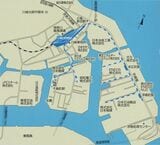 神奈川臨海鉄道・川崎の路線図